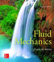 Fluid Mechanics 8th Edition [8th ed.]
 0073398276