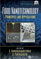 Food nanotechnology : principles and applications
 9781315153872, 1315153874, 9781351640398, 1351640399, 9781351649919, 1351649914, 9781498767187, 1498767184