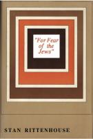 For Fear of the Jews
