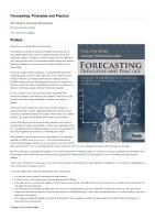 Forecasting Principles and Practice  2e