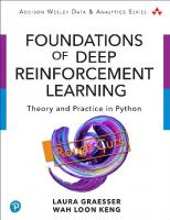Foundations of Deep Reinforcement Learning: Theory and Practice in Python
 0135172489, 9780135172483