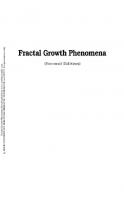 Fractal Growth Phenomena: Second Edition [2nd Revised ed.]
 9810206682, 9789810206680