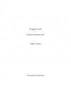 Fragile Land: The State of the Scottish Environment
 9781474465915