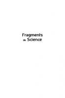 Fragments de Science - volume 3
 9782759827145