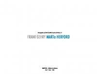 Frank Gehry MARTa Herford
 9783764376581