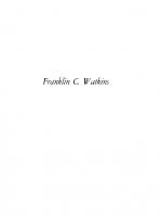 Franklin C. Watkins: Portrait of a Painter
 9781512819410