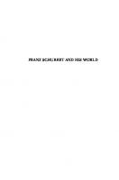 Franz Schubert and His World [Pilot project. eBook available to selected US libraries only]
 9781400865352