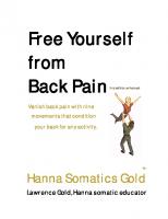Free Yourself from Back Pain