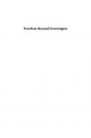 Freedom Beyond Sovereignty: Reconstructing Liberal Individualism
 9780226234724