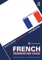 French grammar and usage [Fourth ed.]
 9781138851108, 1138851108