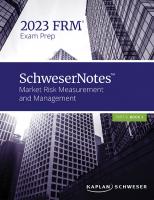 FRM Part 2 Schweser Notes 2023 [1] 9781078831161 - DOKUMEN.PUB