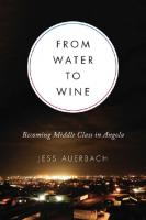 From Water to Wine: Becoming Middle Class in Angola
 9781487534103