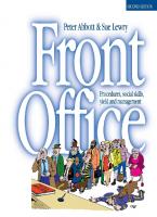 Front Office, procedures, social skills, yield and Management Second Edition [2 ed.]
 0750642300, 9780750642309