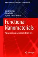 Functional Nanomaterials: Advances in Gas Sensing Technologies
 9811548099, 9789811548093