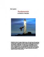 Fundamentals: A Guidebook to Mentalism