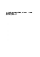 Fundamentals of analytical toxicology : clinical and forensic [Second edition.]
 9781119122364, 1119122368, 9781119122371, 1119122376