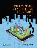 Fundamentals of Engineering Economics (e-book) [4th Edition]