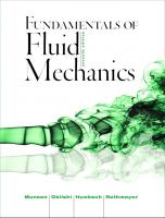 Fundamentals of Fluid Mechanics [7 ed.]
 1118116135
