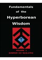 Fundamentals of the Hyperborean Wisdom: Volume 1