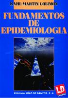 Fundamentos de epidemiologÃ­a