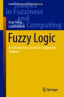 Fuzzy Logic: An Introductory Course for Engineering Students
 9783319142029, 9783319142036, 331914202X, 3319142038