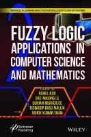 Fuzzy Logic Applications in Computer Science and Mathematics
 9781394174539