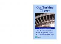 Gas Turbine Theory
 9781292093093, 9781292093130, 9781292134482, 2017010103, 1292093099