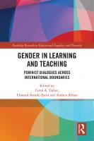 Gender in Learning and Teaching: Feminist Dialogues Across International Boundaries
 9781138479159, 9781351066464