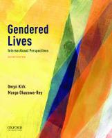Gendered Lives: Intersectional Perspectives [7 ed.]
 019092828X, 9780190928285