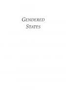 Gendered States: Feminist (Re)Visions of International Relations Theory
 9781685859305