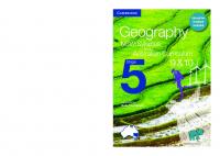 Geography NSW Syllabus for the Australian Curriculum Stage 5 Years 9 and 10
 1316606236, 9781316606230