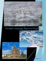 Georgian Language Beginner Program