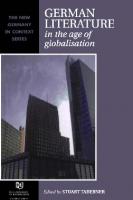 German Literature in the Age of Globalisation 
 1902459512, 9781902459516