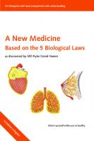German New Medicine Booklet - New Medicine Based on 5 Biological Laws - Psychic roots disease booklet
 9788496127296, 8493009199