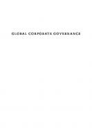 Global Corporate Governance
 9780231519977