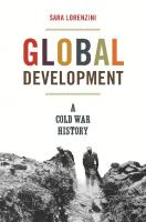 Global Development: A Cold War History
 9780691185569