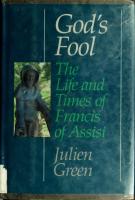 God's Fool: The Life and Times of Francis of Assisi
 9780060634629, 0060634626