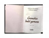 Gramatica limbii germane [II ed.]
 9789731352299