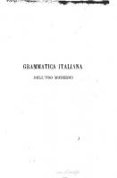 Grammatica italiana dell'uso moderno - Sintassi italiana dell'uso moderno [Second ed.]