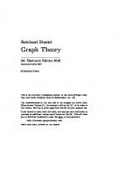 Graph Theory (5th ed.) [Professional Edition]
 9783662536223