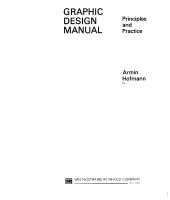Graphic Design Manual: Principles and Practice [1 ed.]
 3721210069, 9783721210064