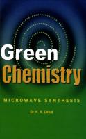 Green Chemistry Microwave Synthesis
 9789350431849, 9789350243176