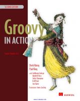 Groovy in Action, 2nd Edition [2 ed.]
 9781935182443