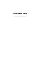 Group Problem Solving [Course Book ed.]
 9781400836673