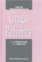 Gui­a de procedimientos en cirugi­a pediatrica