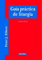 Guía práctica de liturgia [Cuarta edición]
 9788431321468