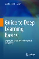 Guide To Deep Learning Basics: Logical, Historical And Philosophical Perspectives
 3030375900_9783030375904,  9783030375911