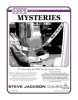 GURPS 4th edition. Mysteries