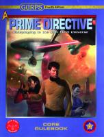 GURPS 4th edition. Prime Directive