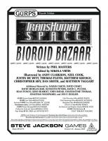 GURPS 4th edition. Transhuman Space: Bioroid Bazaar